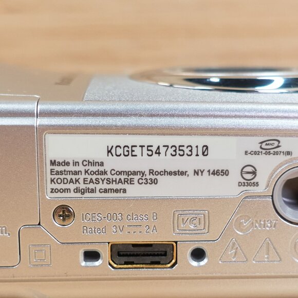 Kodak EasyShare C330 / 4MP Digital Camera / 3x Optical Zoom / Tested & Working - Picture 8 of 8